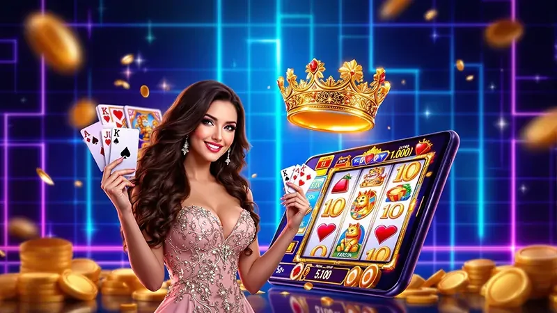Visual reel permainan untuk area slot LOGAM777